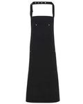 Artisan Collection by Reprime Chino Bib Apron - Black