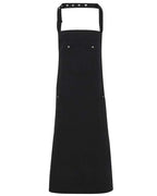 Artisan Collection by Reprime Chino Bib Apron - Black