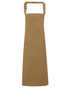 Artisan Collection by Reprime Chino Bib Apron - Khaki