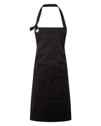 Artisan Collection by Reprime Calibre Heavy Cotton Canvas Pocket Apron - Black