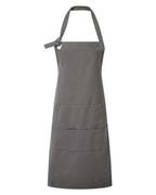 Artisan Collection by Reprime Calibre Heavy Cotton Canvas Pocket Apron - Dark Grey