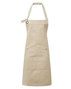 Artisan Collection by Reprime Calibre Heavy Cotton Canvas Pocket Apron - Natural