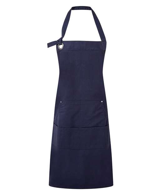 Artisan Collection by Reprime Calibre Heavy Cotton Canvas Pocket Apron - Navy