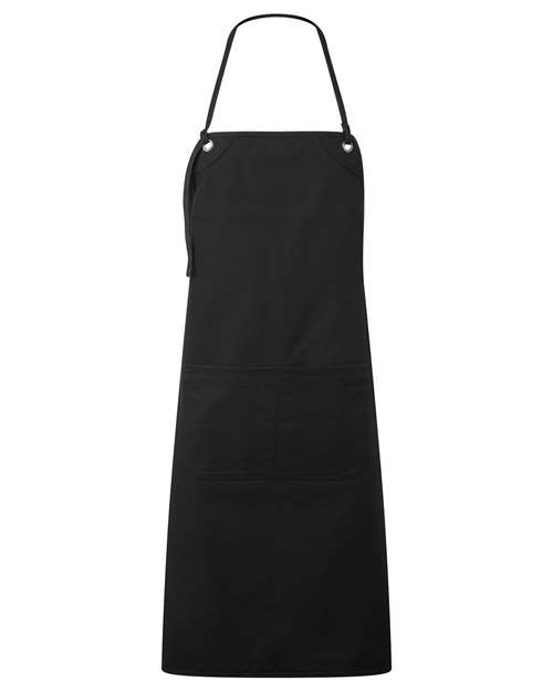 Artisan Collection by Reprime Artisan's Choice Double Pocket Canvas Apron - Black