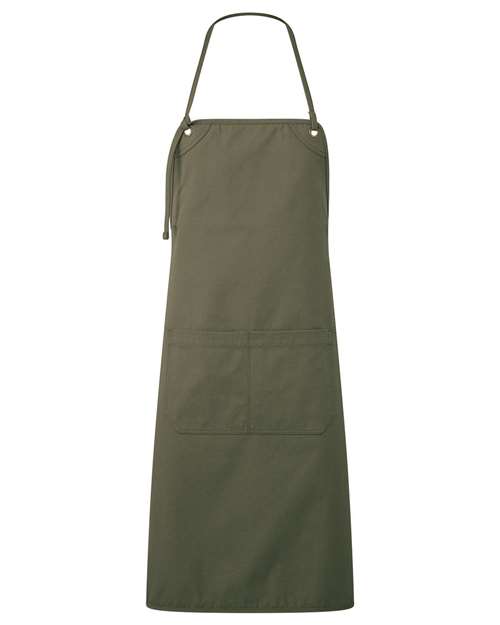 Artisan Collection by Reprime Artisan's Choice Double Pocket Canvas Apron - Olive