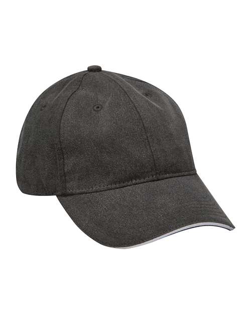 Adams Headwear Icon Sandwich Cap - Black/ White