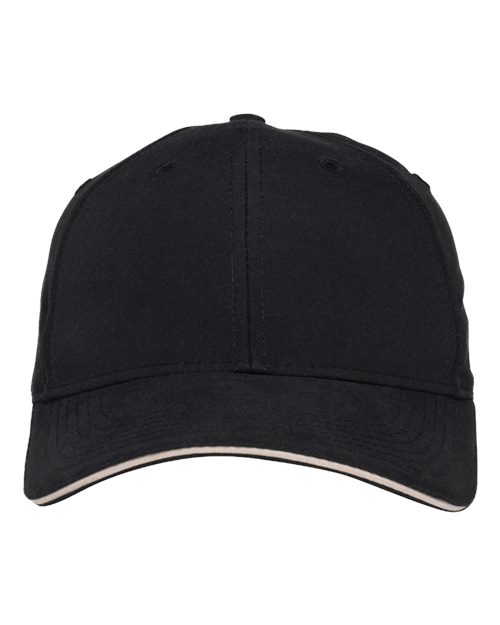 Adams Headwear Performer Cap - Black/ Khaki