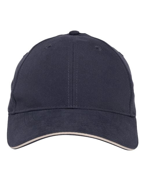 Adams Headwear Performer Cap - Navy/ Khaki