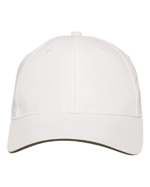Adams Headwear Performer Cap - White/ Black