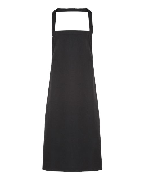Artisan Collection by Reprime Organic Cotton Bib Apron - Black
