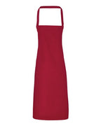 Artisan Collection by Reprime Organic Cotton Bib Apron - Burgundy