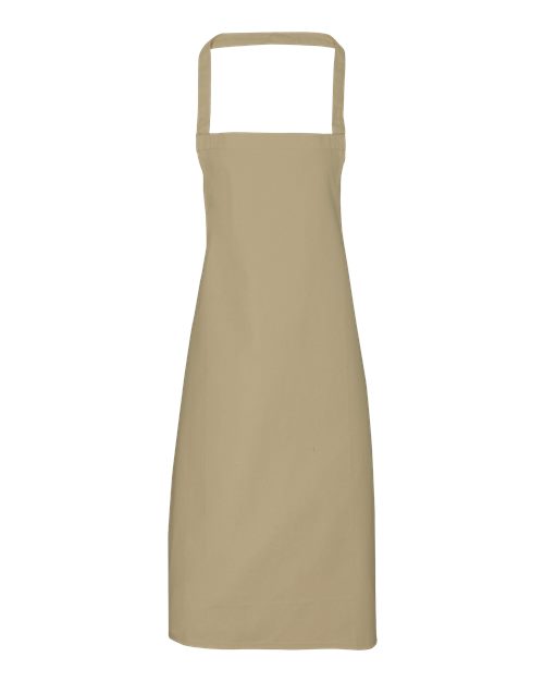 Artisan Collection by Reprime Organic Cotton Bib Apron - Khaki