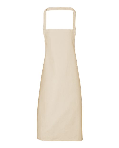 Artisan Collection by Reprime Organic Cotton Bib Apron - Natural