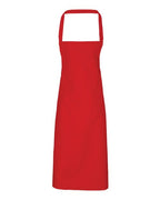 Artisan Collection by Reprime Organic Cotton Bib Apron - Red