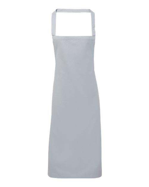 Artisan Collection by Reprime Organic Cotton Bib Apron - Silver