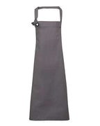 Artisan Collection by Reprime Calibre Heavy Cotton Canvas Bib Apron - Dark Grey