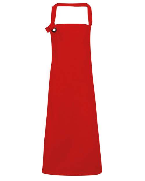 Artisan Collection by Reprime Calibre Heavy Cotton Canvas Bib Apron - Red