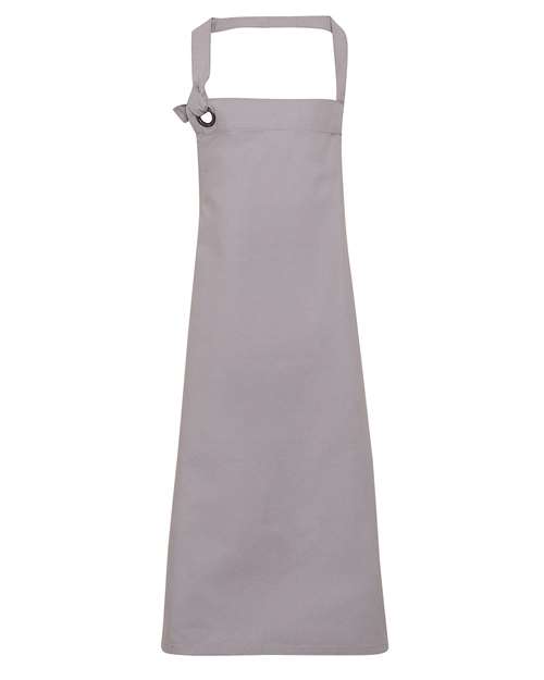 Artisan Collection by Reprime Calibre Heavy Cotton Canvas Bib Apron - Silver