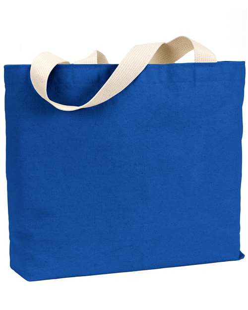 Bayside USA-Made Canvas Jumbo Tote Bag - Royal