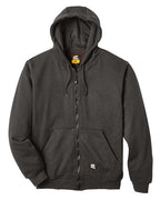 Berne Apparel Men's Tall Heritage Thermal-Lined Full-Zip Hooded Sweatshirt - Charcoal