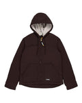 Berne Apparel Women's Softstone Hooded Coat - Dark Brown