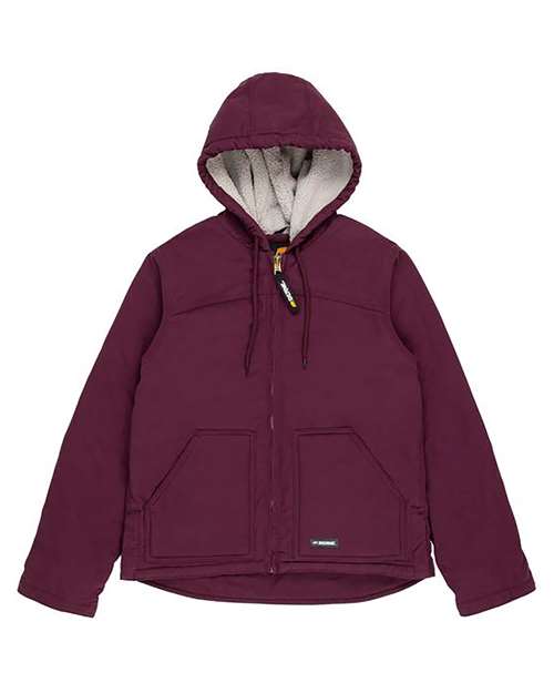 Berne Apparel Women's Softstone Hooded Coat - Plum