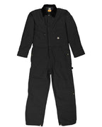 Berne Apparel Men's Heritage Duck Insulated Coverall - Black