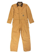 Berne Apparel Men's Heritage Duck Insulated Coverall - Brown