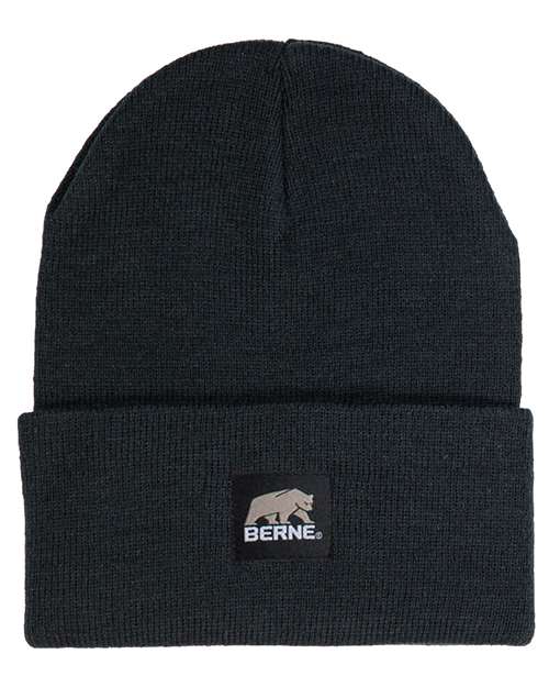 Berne Apparel Heritage Knit Cuff Beanie - Black