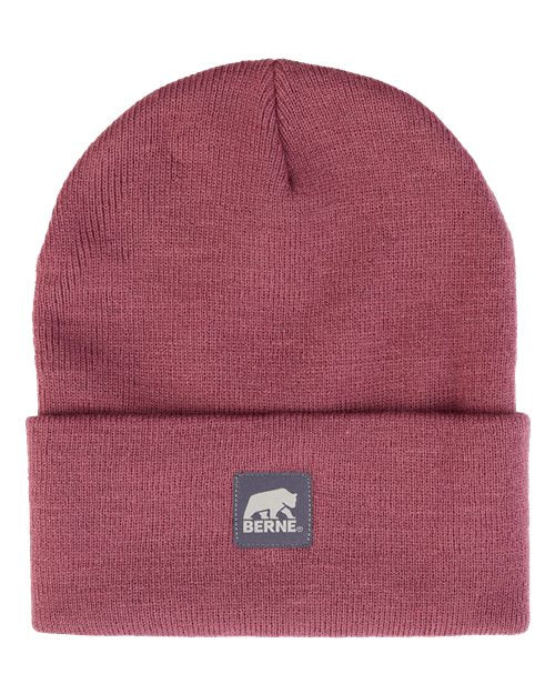 Berne Apparel Heritage Knit Cuff Beanie - Mauve