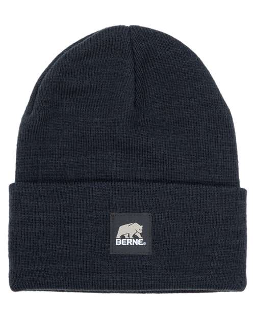 Berne Apparel Heritage Knit Cuff Beanie - Navy