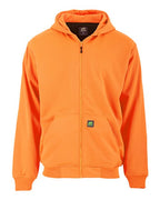 Berne Apparel Men's Heritage Thermal-Lined Full-Zip Hooded Sweatshirt - Orange