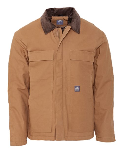 Berne Apparel Men's Heritage Chore Coat - Brown Duck