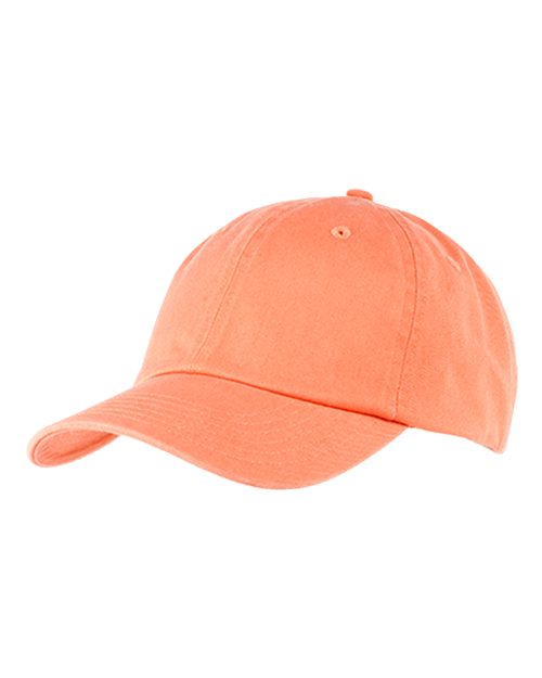 Big Accessories Washed Chino Cap - Mango