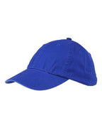 Big Accessories Washed Chino Cap - Royal