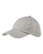 Big Accessories Washed Chino Cap - Stone