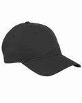 Big Accessories Six-Panel Twill Cap - Black