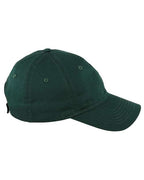 Big Accessories Six-Panel Twill Cap - Hunter