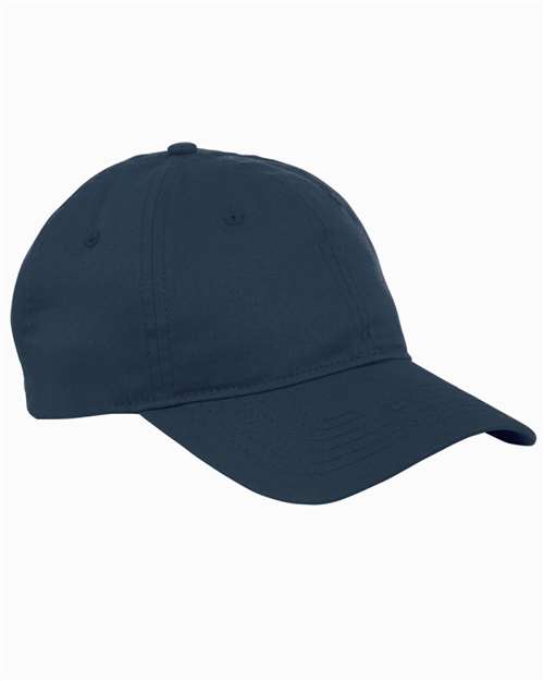 Big Accessories Six-Panel Twill Cap - Navy