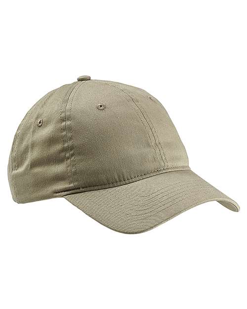 Big Accessories Six-Panel Twill Cap - Stone