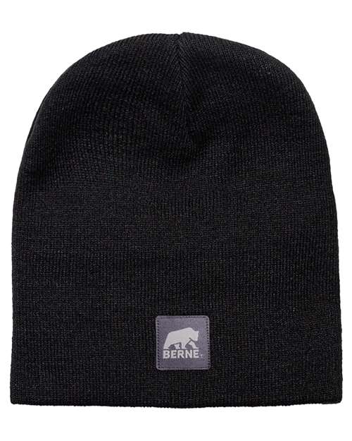 Berne Apparel Heritage Knit Beanie - Black