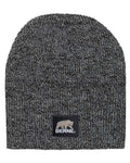 Berne Apparel Heritage Knit Beanie - Black/ White