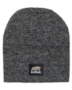 Berne Apparel Heritage Knit Beanie - Black/ White