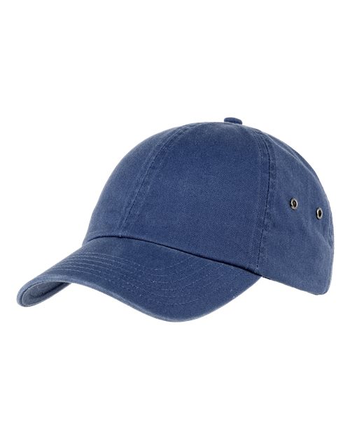 Big Accessories Washed Baseball Cap - China Blue