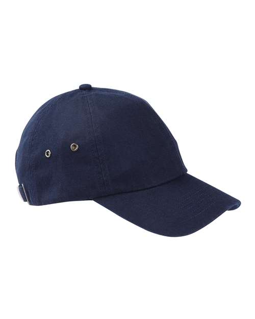 Big Accessories Washed Baseball Cap - Navy