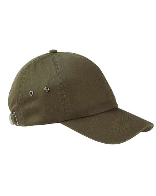 Big Accessories Washed Baseball Cap - Olive