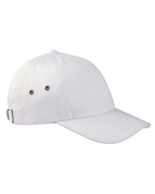 Big Accessories Washed Baseball Cap - White