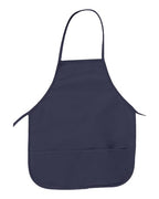 Big Accessories 24" Pocket Apron - Navy