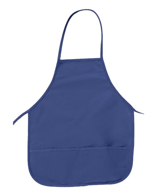 Big Accessories 24" Pocket Apron - Royal