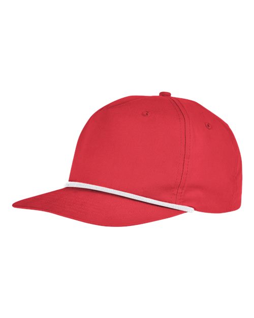 Big Accessories Golf Cap - Red/ White